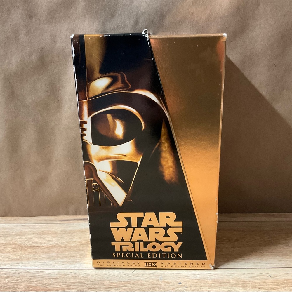 Vtg Star Wars Trilogy Special Edition VHS Tape Empire Strikes Return Jedi Movies